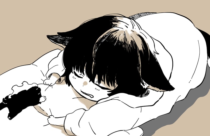 sung jin-woo and tank (solo leveling) drawn by 8mo10