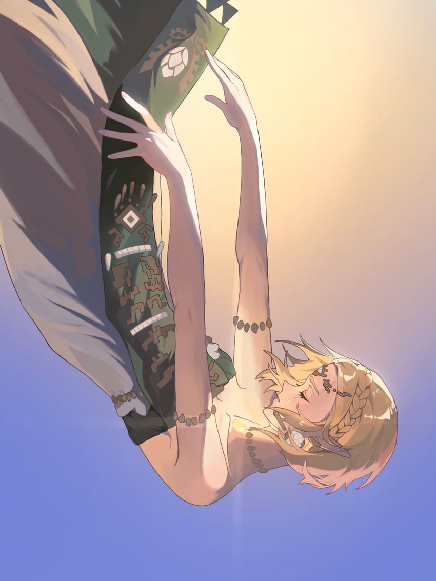 princess zelda (the legend of zelda and 1 more) drawn by moonjump13