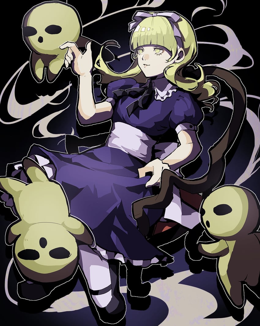 alice and poltergeist (shin megami tensei) drawn by 4me3ba_niku