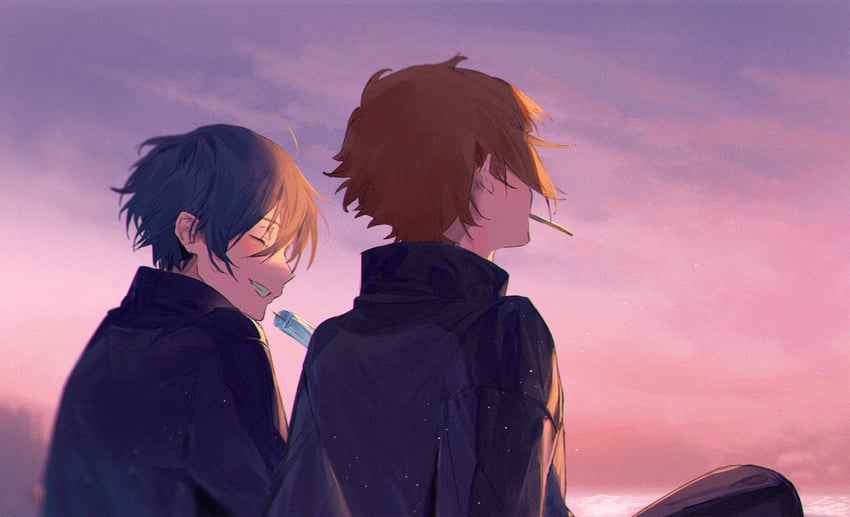 itoshi rin and itoshi sae (blue lock) drawn by mm39572