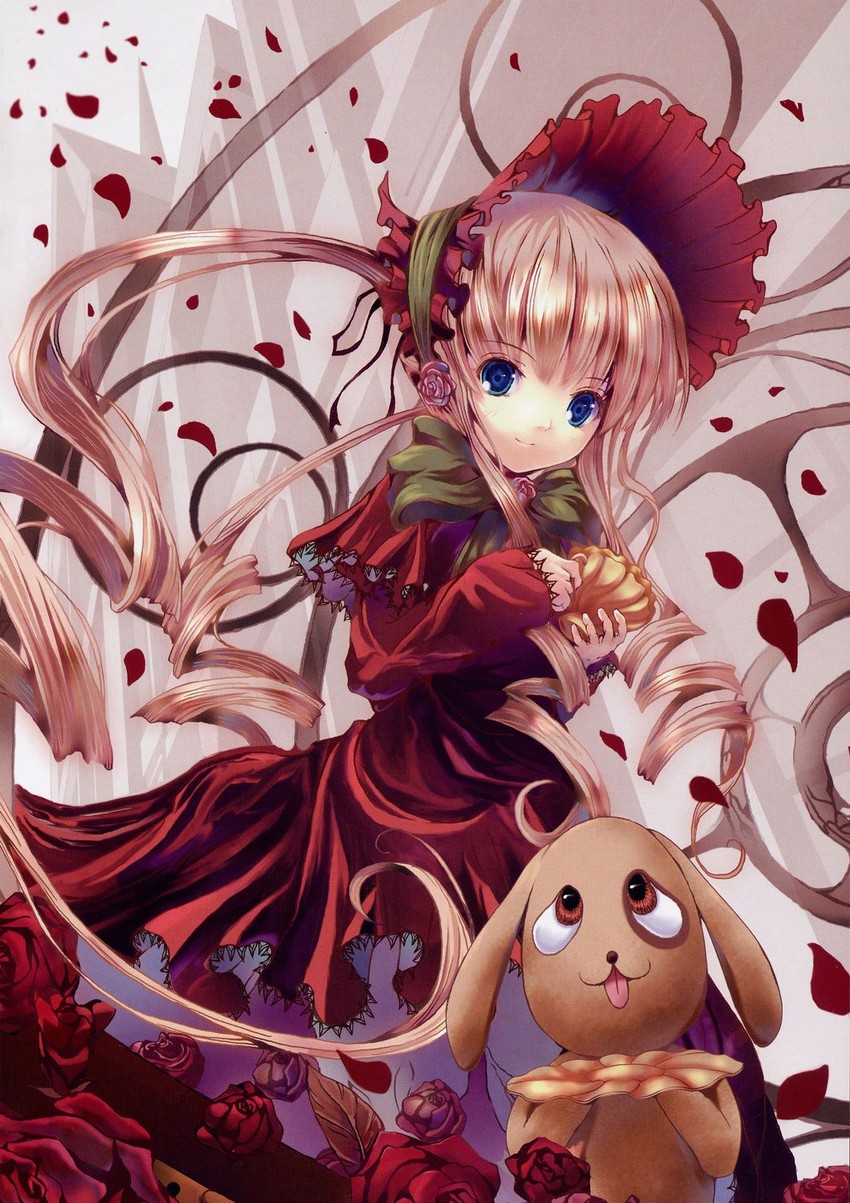 shinku and kunkun (rozen maiden) drawn by yamamoto_nori