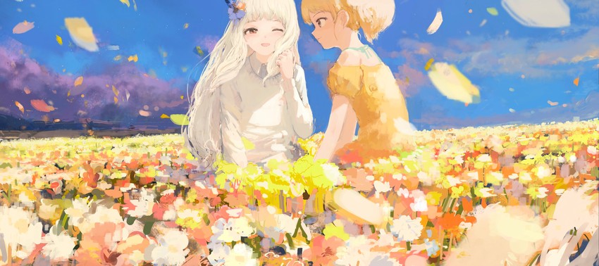 shirogane lily and nikaido yuzu (aikatsu! and 1 more) drawn by as4kla