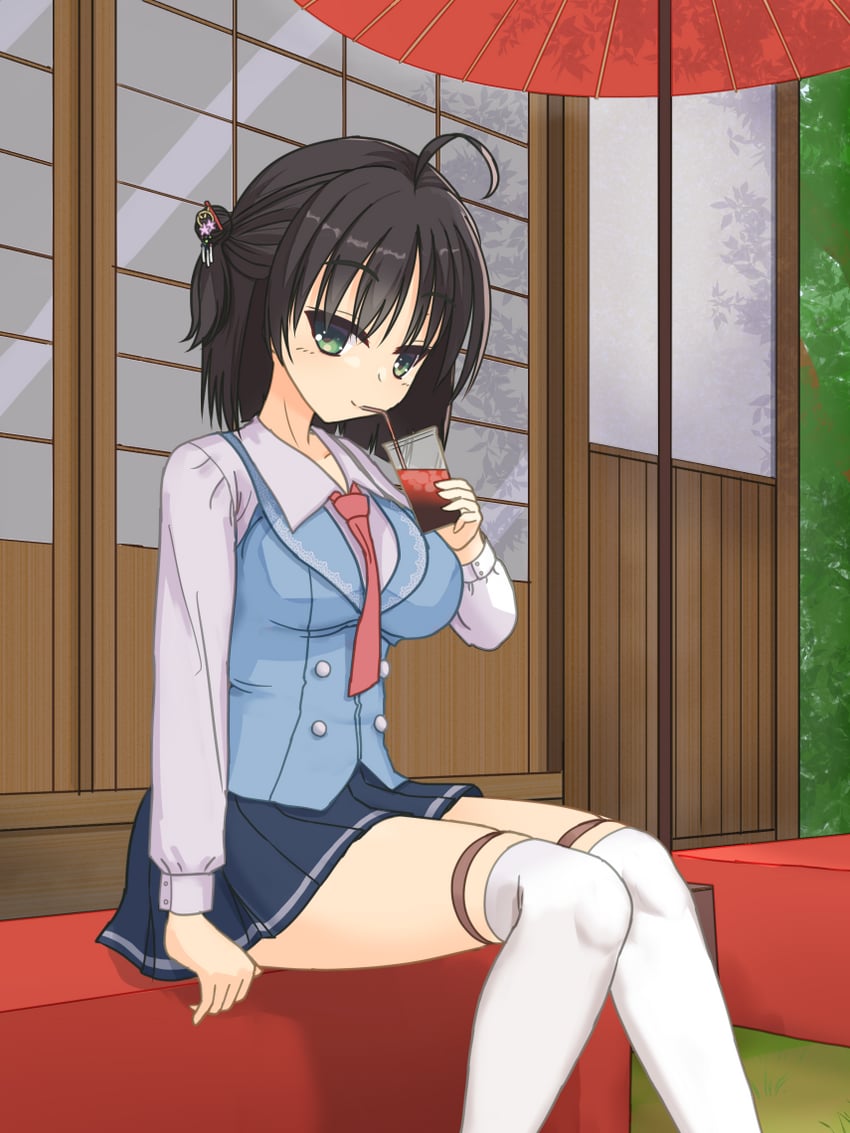 hitachi mako (senren banka) drawn by shirayamakoma