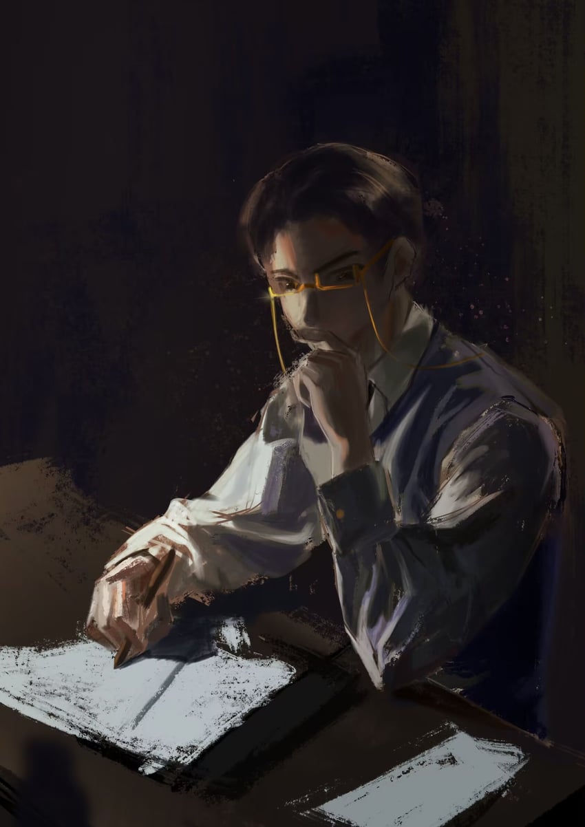 klein moretti and gehrman sparrow (lord of the mysteries) drawn by muying31491