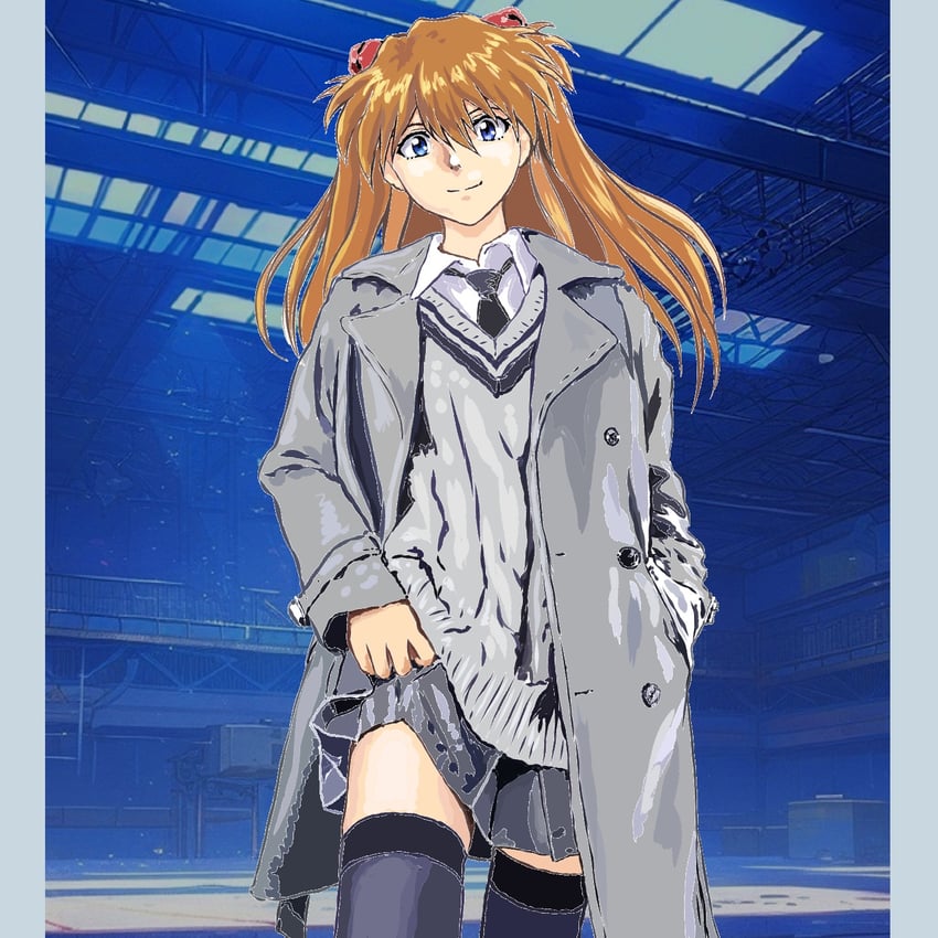 souryuu asuka langley (neon genesis evangelion) drawn by mizumori_keiichi