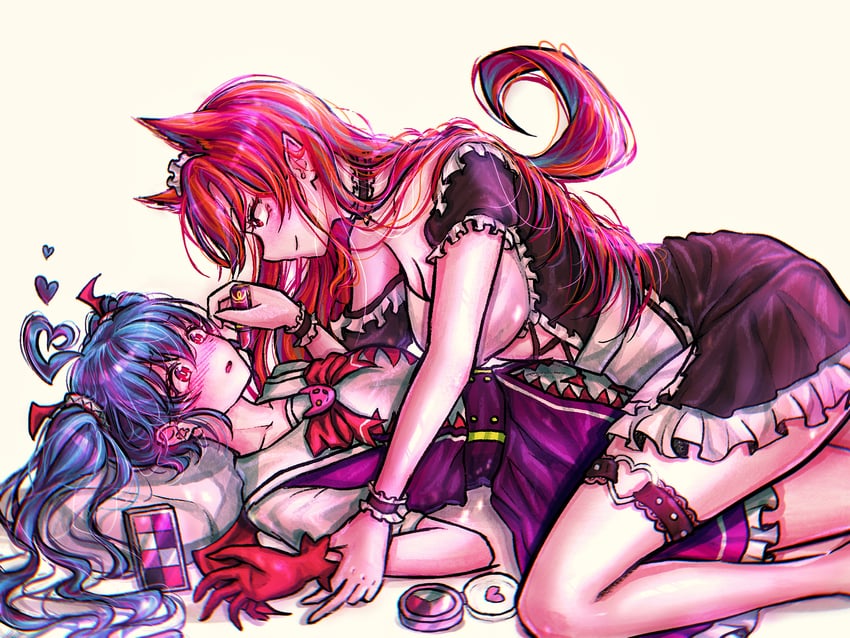 suzuki iruma and azazel ameri (mairimashita! iruma-kun) drawn by azulasi