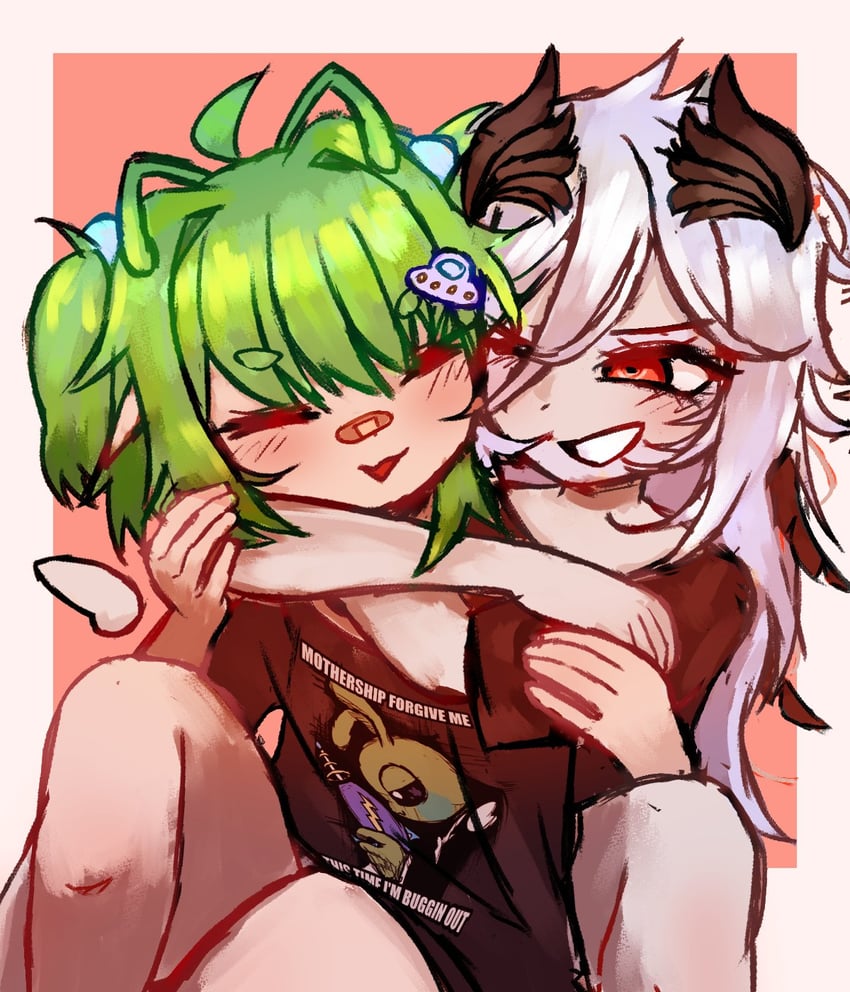 ferumi kaipa and nemo nevermore (indie virtual youtuber) drawn by sxxlvm