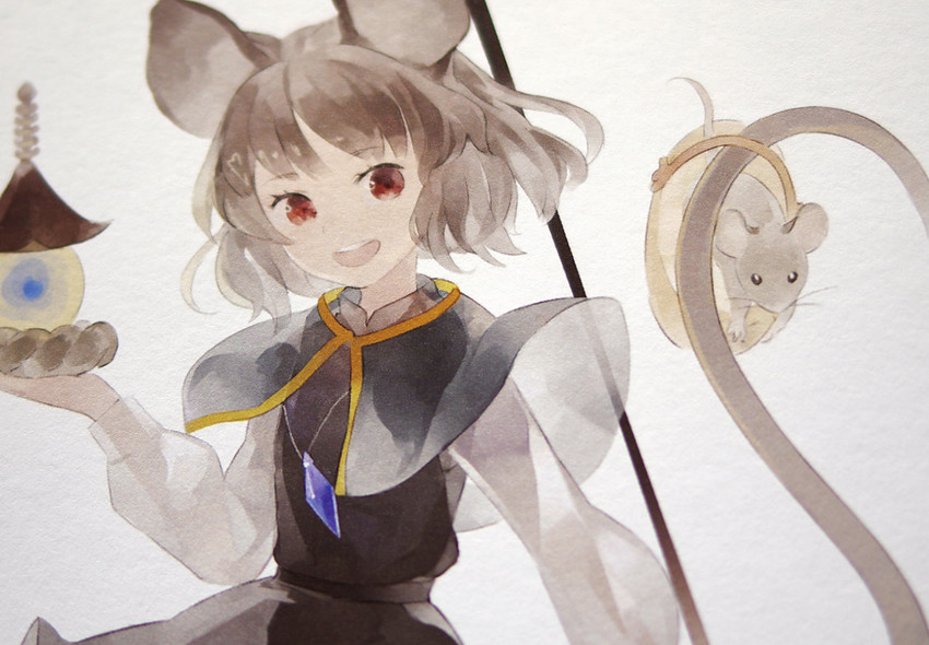 nazrin (touhou) drawn by shihou_(g-o-s)