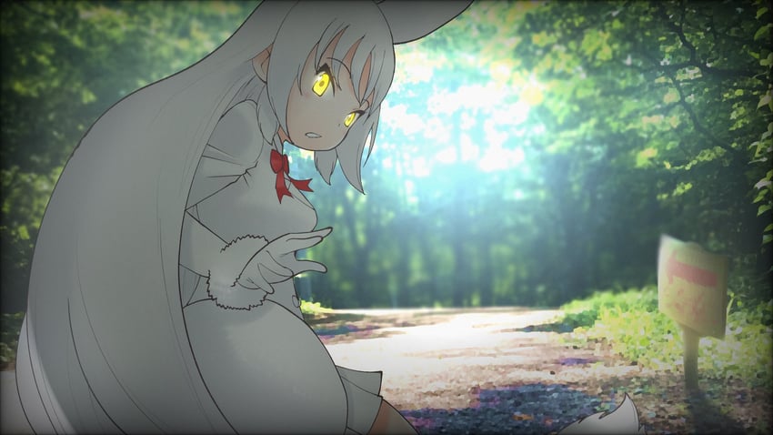 oinari-sama (kemono friends and 1 more) drawn by cats_yone