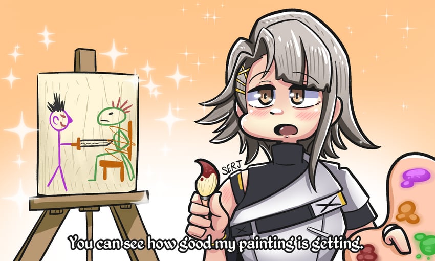 vector (girls' frontline and 3 more) drawn by serjatronic