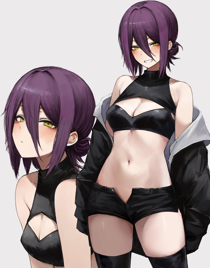 reze and nanakusa nazuna (chainsaw man and 1 more) drawn by deyo_(nicijyou)