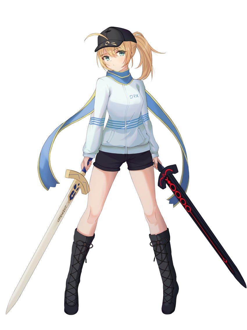 artoria pendragon and mysterious heroine x (fate and 1 more) drawn by sulgi_park