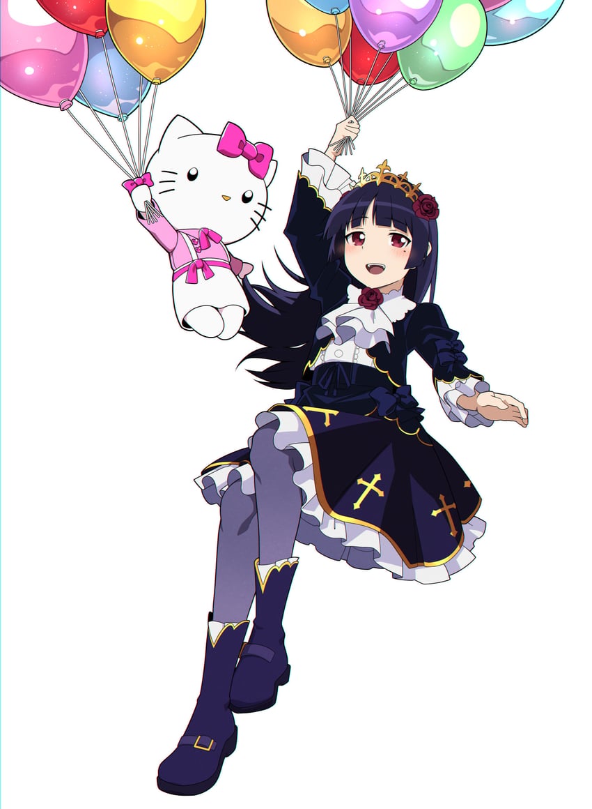 gokou ruri and hello kitty (ore no imouto ga konna ni kawaii wake ga nai and 3 more) drawn by umisaki