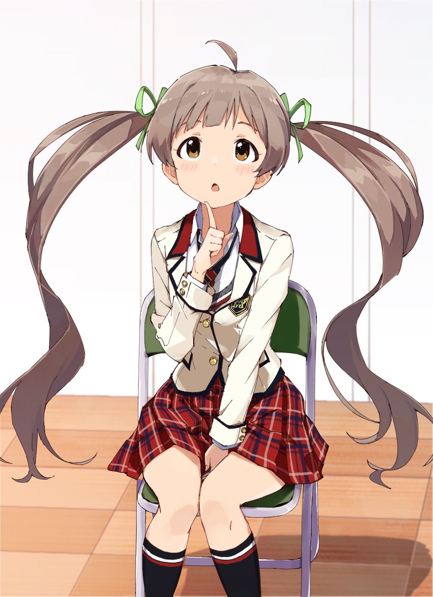 hakozaki serika (idolmaster and 2 more) drawn by rauto