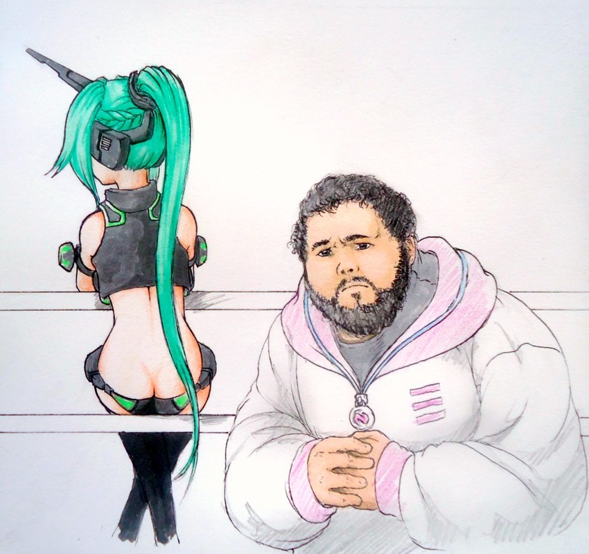 neptune, vert, and next green (neptune and 1 more) drawn by isaki_tanaka