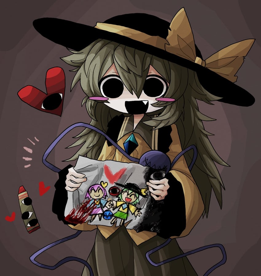 komeiji koishi and komeiji satori (touhou and 1 more) drawn by zunusama