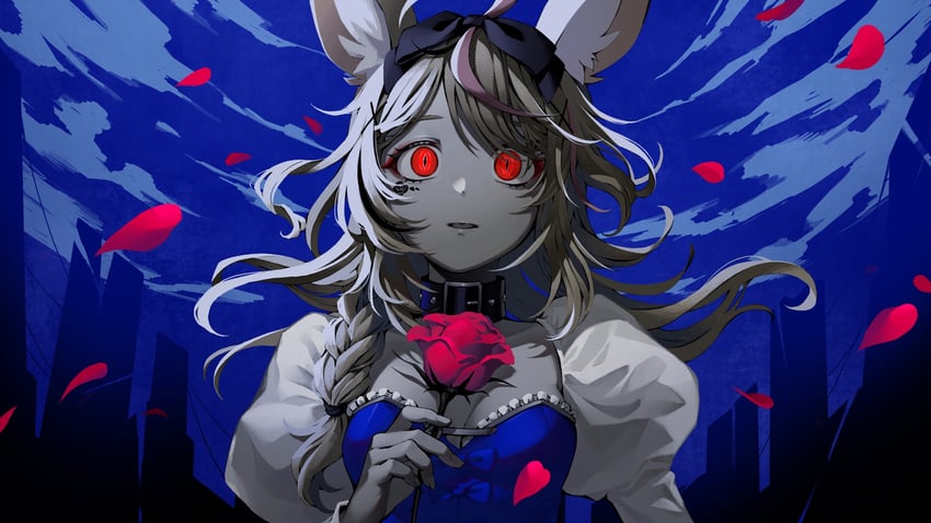omaru polka (hololive and 1 more) drawn by akubi_darake