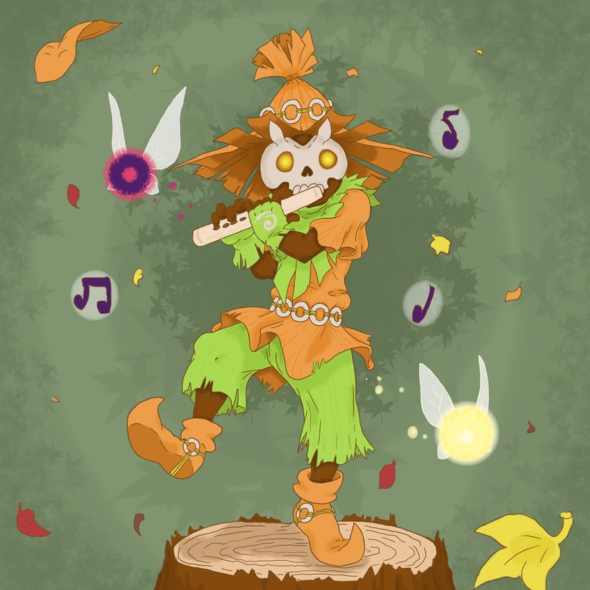 tatl, skull kid, and tael (the legend of zelda and 2 more) drawn by changelingstudios