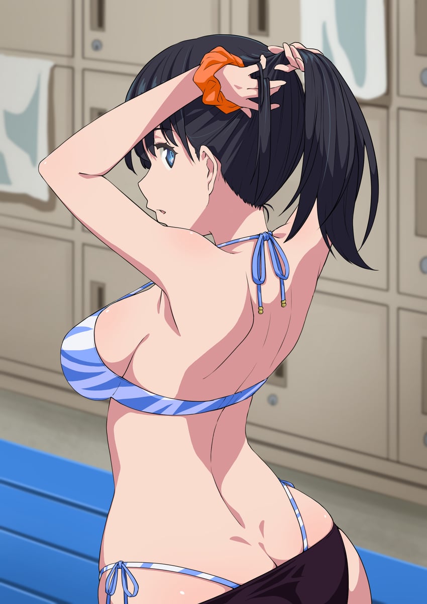 takarada rikka (gridman universe and 1 more) drawn by asanaya