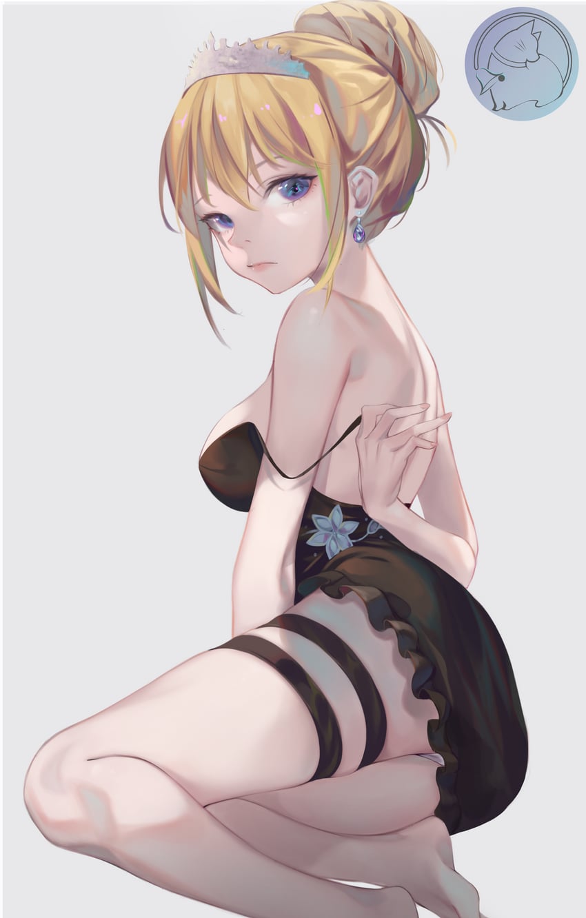 watson amelia (hololive and 1 more) drawn by nekobell