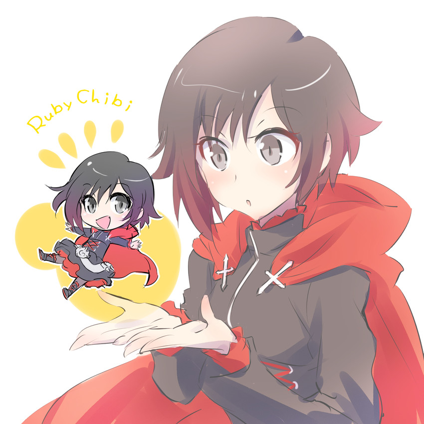 ruby rose (rwby and 1 more) drawn by iesupa