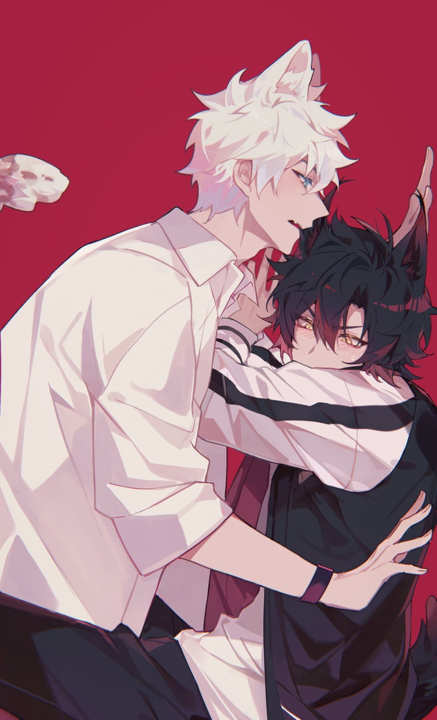 cheng xiaoshi and lu guang (shiguang dailiren) drawn by yusa_(yusa0751)