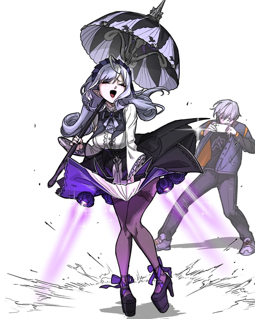 wise, vivian banshee, and marilyn monroe (zenless zone zero) drawn by gwongiyeon67479
