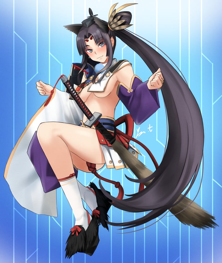 ushiwakamaru (fate and 1 more) drawn by yoo_tenchi