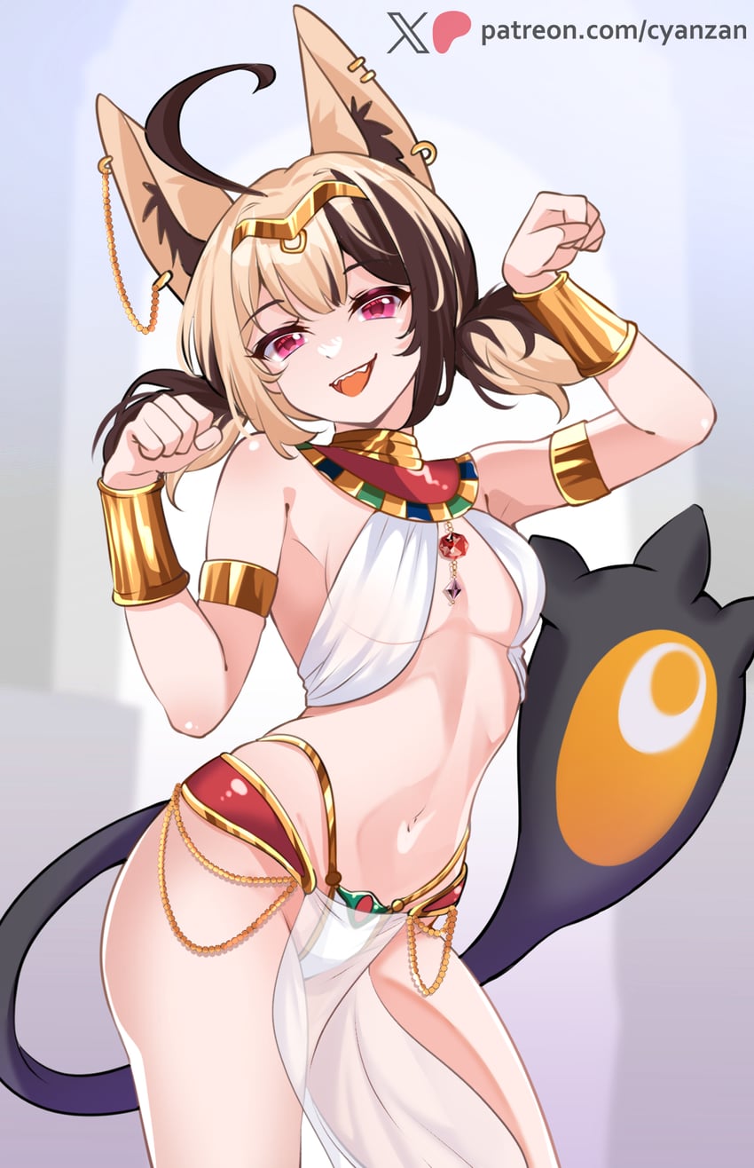 gigi murin (hololive and 1 more) drawn by cyanzan