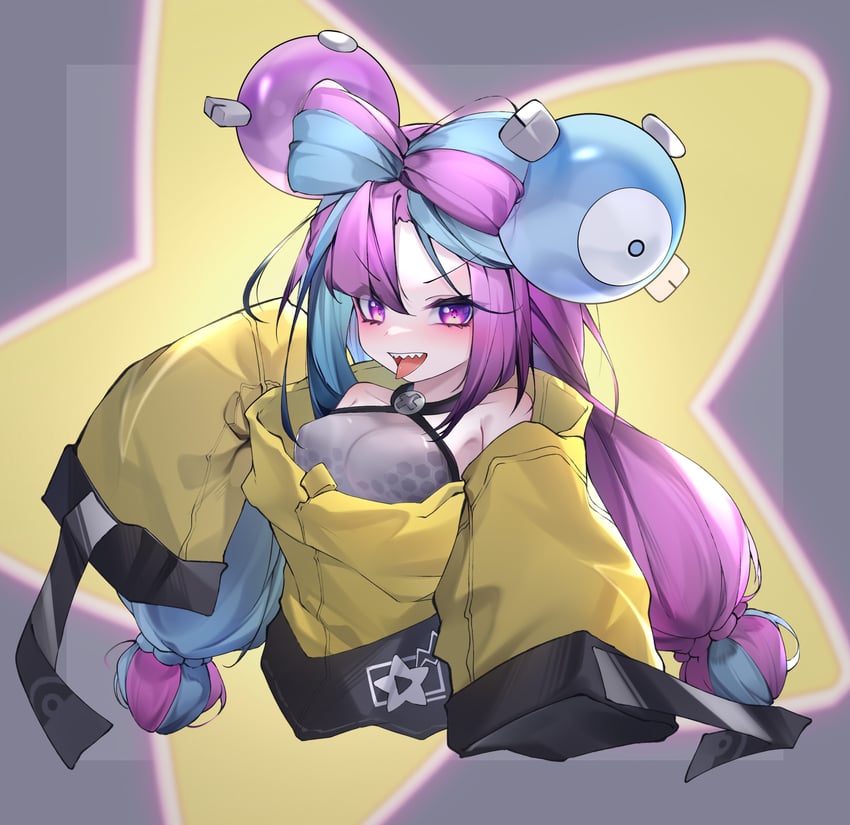 iono (pokemon and 1 more) drawn by qinshi-ji