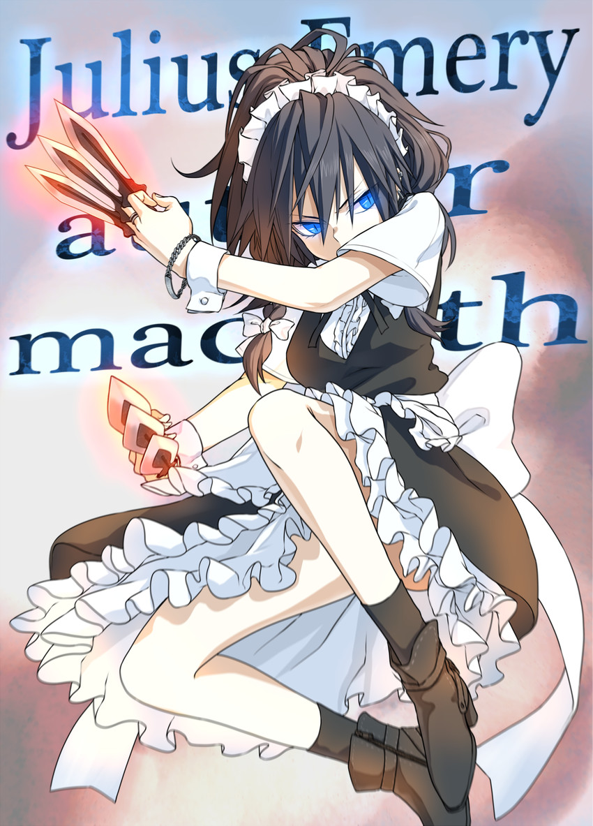 izayoi sakuya and julius emery (touhou and 1 more) drawn by rion_(glayjirobass)