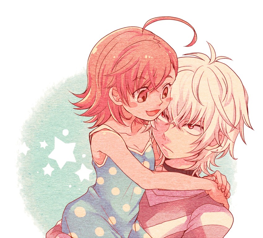 accelerator and last order (toaru majutsu no index) drawn by shirou_(vista)