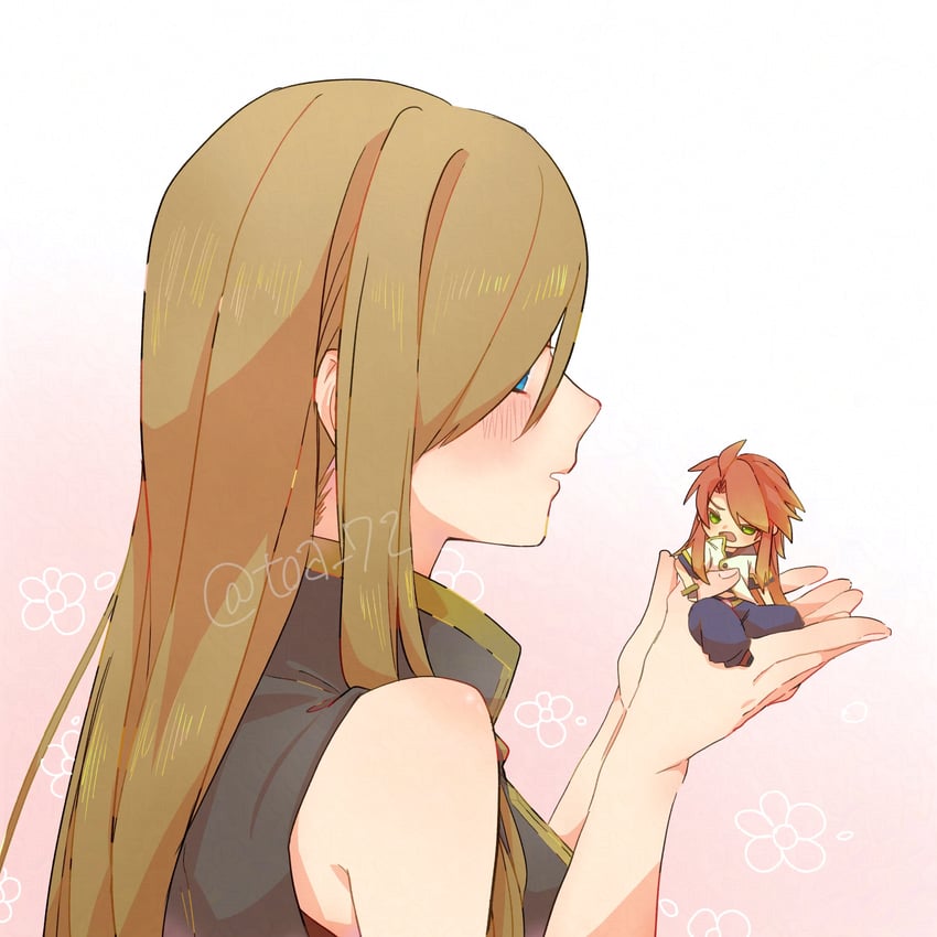 tear grants and luke fon fabre (tales of and 1 more) drawn by toa_72