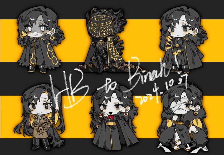 binah (project moon and 2 more) drawn by bngb_love