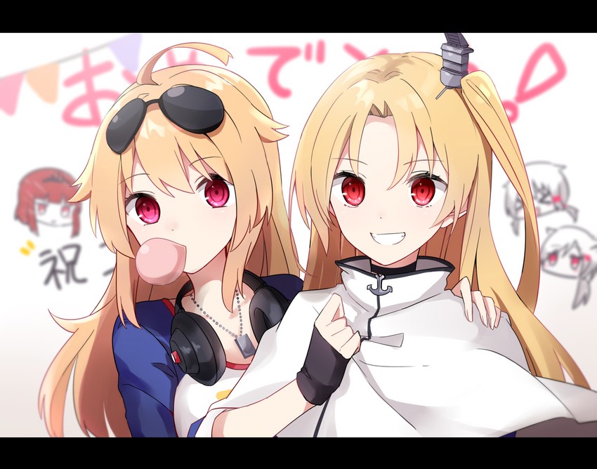 cleveland, montpelier, denver, columbia, and birmingham (azur lane) drawn by a.a_(aa772)