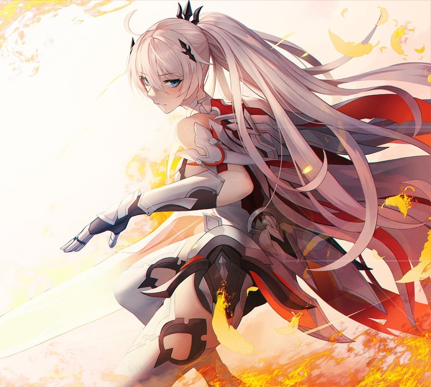 kiana kaslana (honkai and 1 more) drawn by dpin_(user_adhr8855)