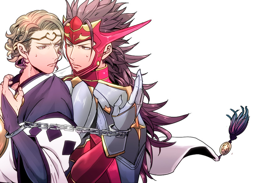 xander and ryoma (fire emblem and 1 more) drawn by u_(lastcrime)