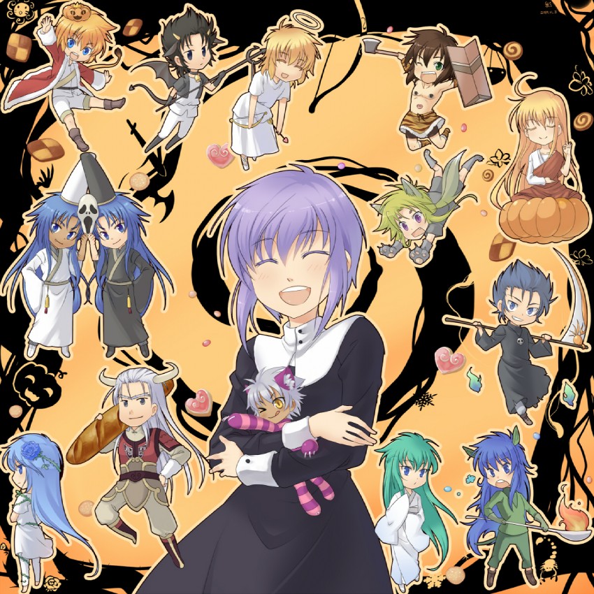 athena, aries shion, libra douko, pisces albafica, sasha, and 11 more (saint seiya and 1 more) drawn by yingbeishanren4