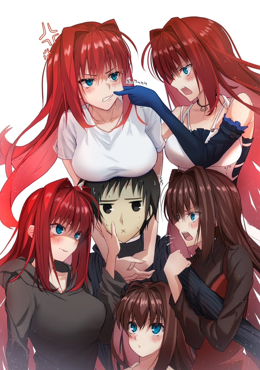 aozaki aoko and shizuki soujuurou (fate and 3 more) drawn by toomishou