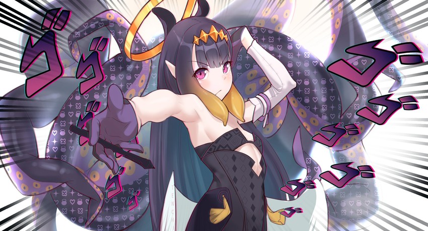 ninomae ina'nis (hololive and 2 more) drawn by tenchi_mayo