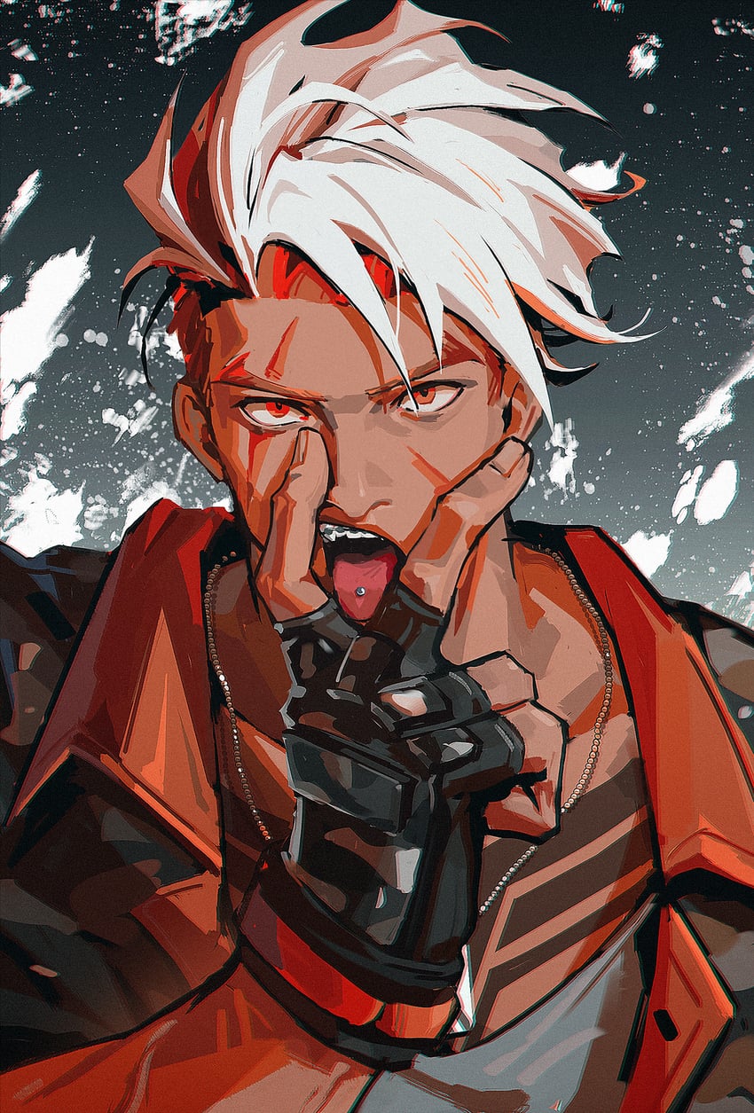 luke sullivan (street fighter and 1 more) drawn by tokireii