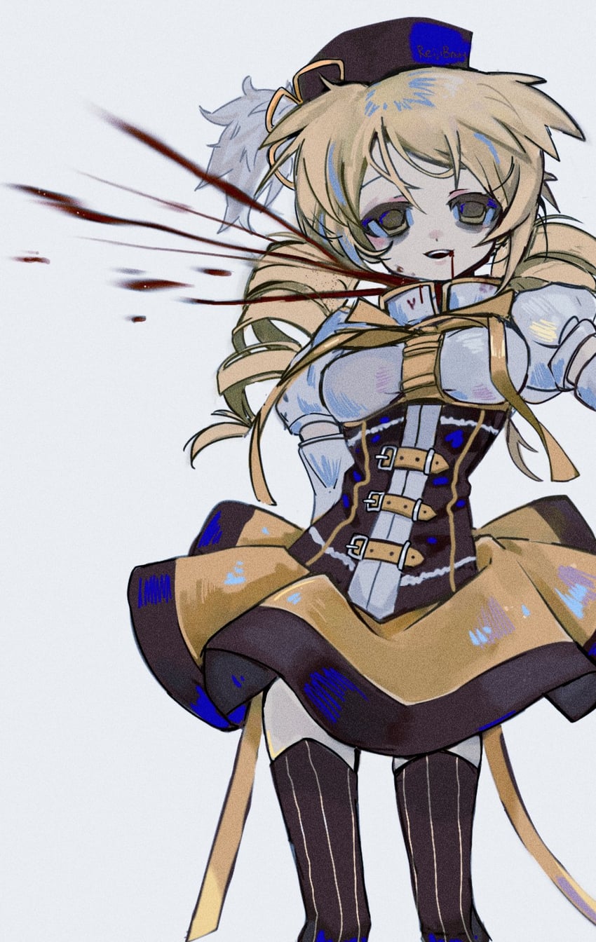 tomoe mami (mahou shoujo madoka magica) drawn by r_(reijibnuy2)