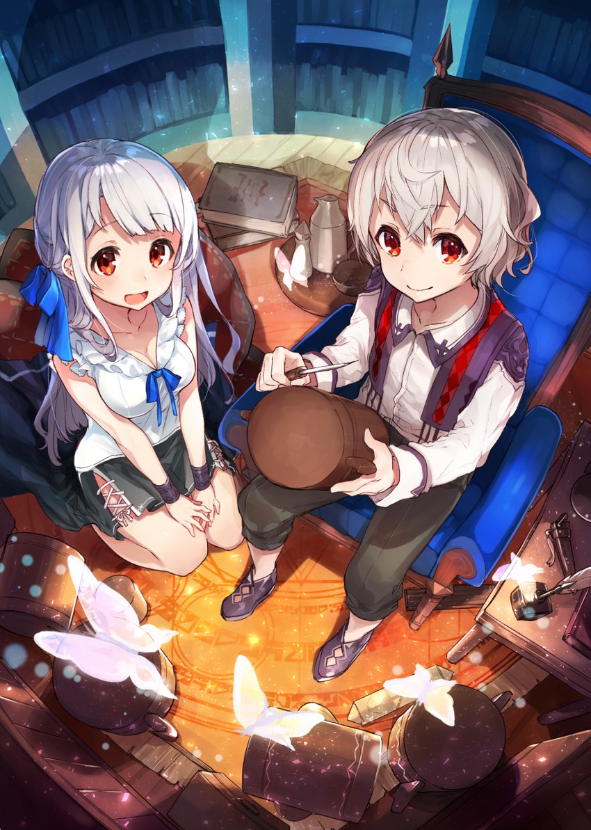 abel berek and gisele berek (saikyou juzoku tensei ~cheat majutsushi no slow life~) drawn by mika_pikazo