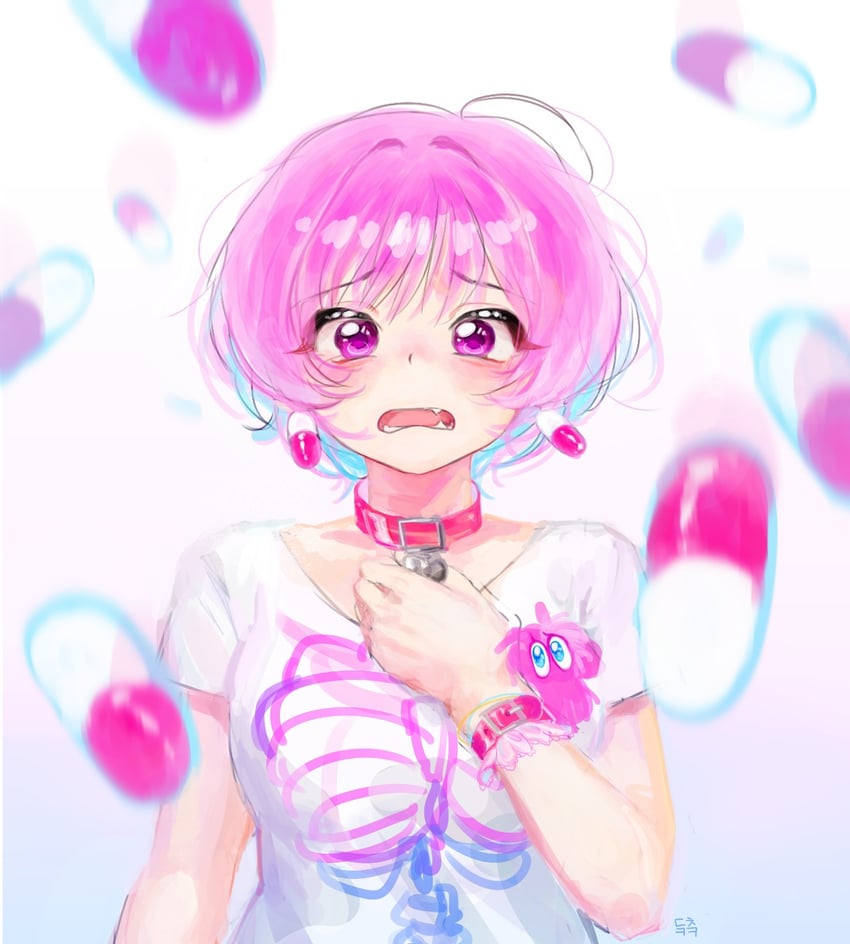 yumemi riamu (idolmaster and 1 more) drawn by darkdarkchoco