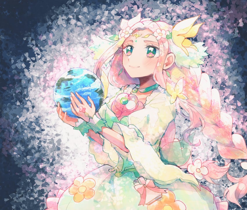 hanami kotoha and cure felice (precure and 1 more) drawn by itomugi-kun
