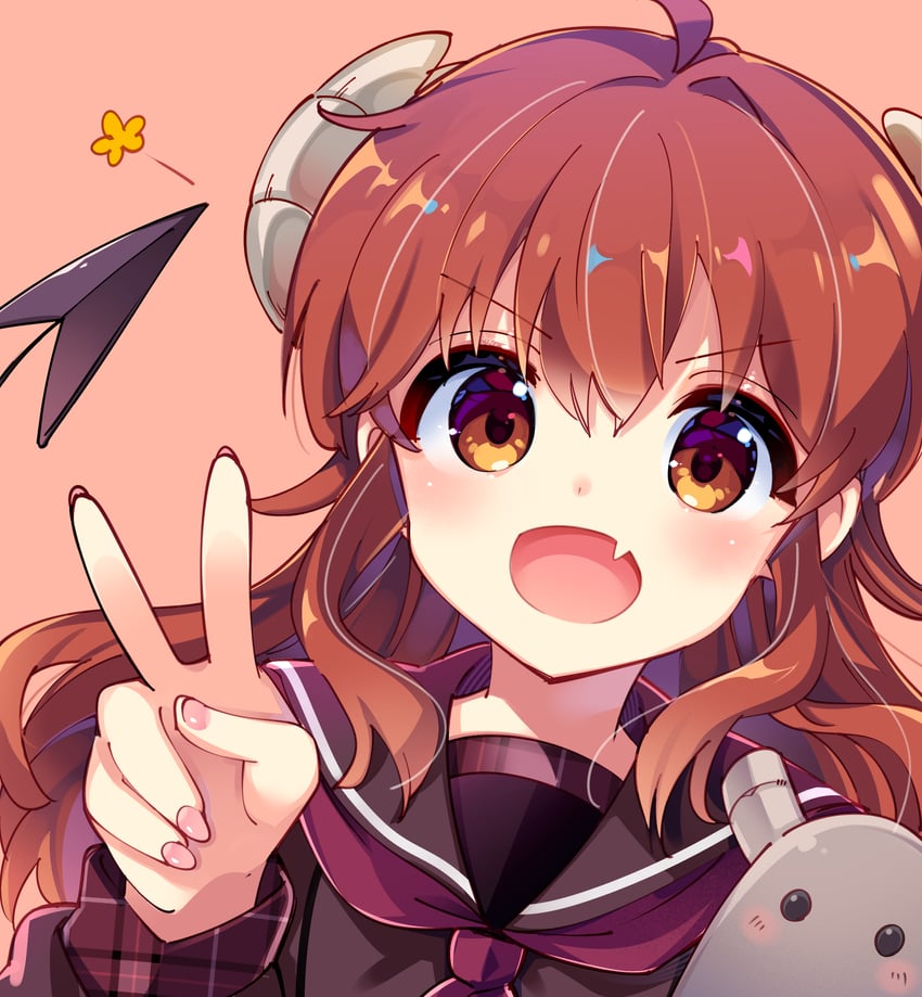 yoshida yuuko and lilith (machikado mazoku) drawn by itou_izumo