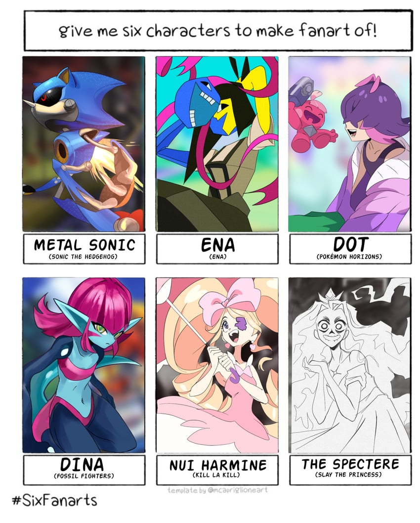 harime nui, dot, metal sonic, princess, tinkatink, and 5 more (pokemon and 6 more) drawn by marnie_(marnielovesyou)