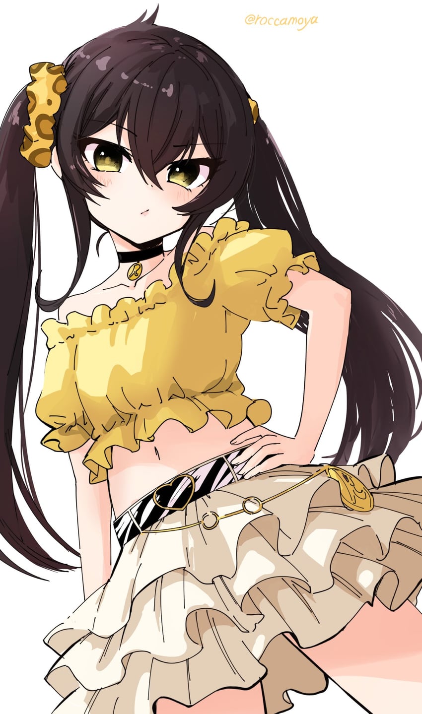 matoba risa (idolmaster and 1 more) drawn by roccamoya