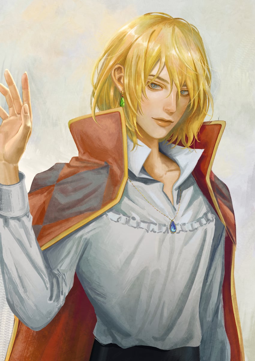 howl pendragon (studio ghibli and 1 more) drawn by koha_(xxkohaku)