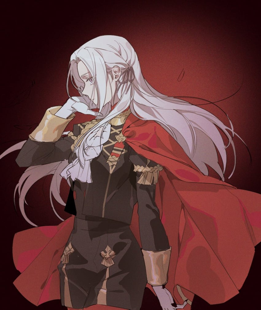 edelgard von hresvelg (fire emblem and 1 more) drawn by eatupall